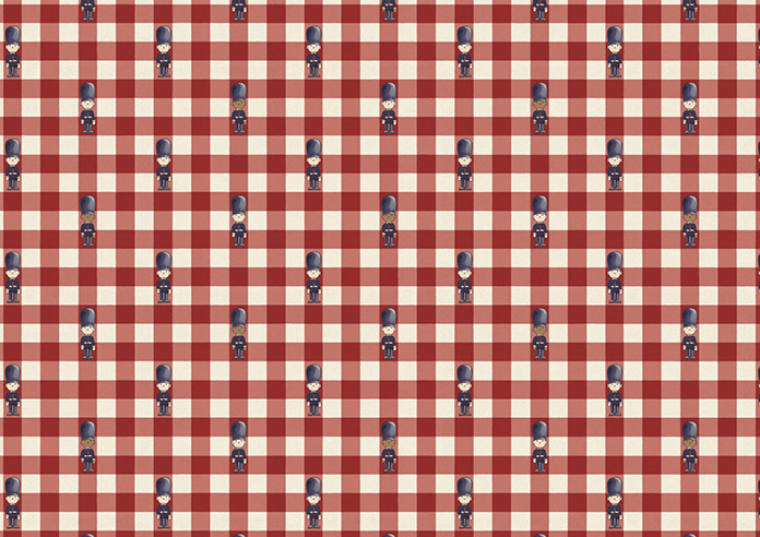 Kings Breakfast, On Guard Kingsmen - Made to Measure Curtains - Image 8